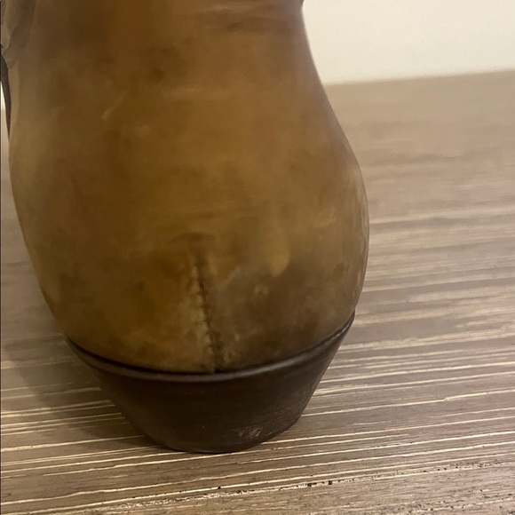 Nine West Tan Western Ankle Booties - Picture 14 of 16